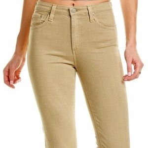 AG Jeans Isabelle High-Rise Straight Crop Jeans: Size 30